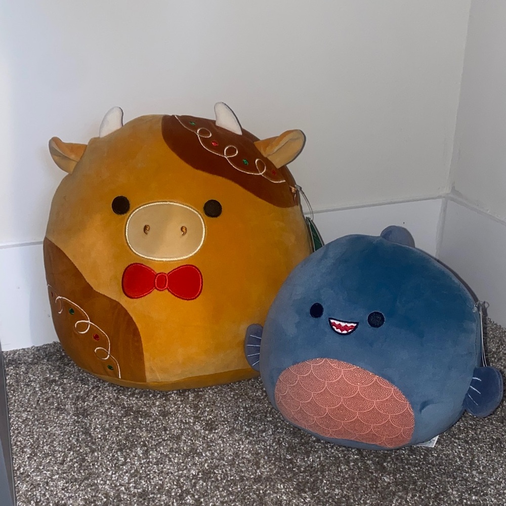 Squishmallows Jericho and Kurtz brand new with tags no holes or flaws